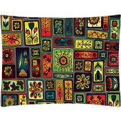 تصویر روبالشی مخمل رنس مدل P1-20552 