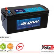 تصویر باتری 12 ولت 200 آمپر اسیدی GN GLOBAL ا GN GLOBAL 12 V 200 AH GN GLOBAL 12 V 200 AH