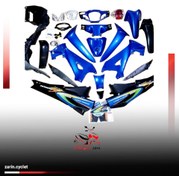 تصویر فلاپ کامل طرح ویو درجه یک آبی 