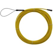 تصویر فنر سیم کشی روکش پلاستیکی غلطک دار نفیس نور10متری 