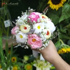 تصویر دسته گل مصنوعی عروس مناسب برای عقد و عروسی 