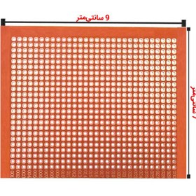 تصویر فیبر مدار چاپی 720 سوراخ 9 × 7 سانتی‌متر 