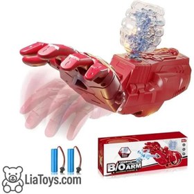 تصویر تفنگ ایرونمن تیر ژله‌ای شارژی 