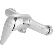 تصویر شیر توالت راسان مدل افسون کروم 