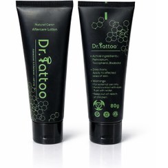 تصویر کرم حین کار تیوپی 80 گرم دکترتتو Dr. Tattoo Aftercare Lotion (80g Tube) - Natural Care+