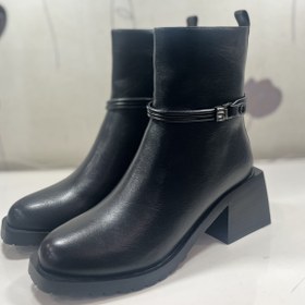 تصویر کفش نیم بوت طرح سرو Women's ankle boots, Sarv model