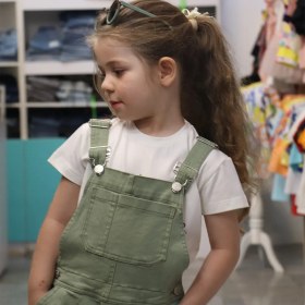 تصویر بیلرسوت دخترانه سبز مدل 3588 