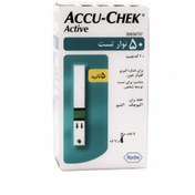 تصویر نوار تست قند خون اکتیو اکیو چک ۵۰ عددی 