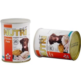 تصویر کنسرو پته سگ نوتری پت ا NutriPet Chicken pate Canned Dog Food NutriPet Chicken pate Canned Dog Food