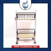 تصویر جا سیب زمینی و پیاز فلزی دو طبقه یونیک UN-2902 