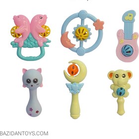 تصویر بسته جغجه 6 عددی 