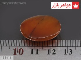 تصویر نگین عقیق باباقوری کد 135116 