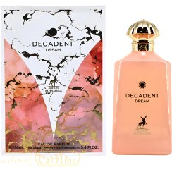 تصویر عطر ادوپرفیوم زنانه الحمبرا مدل دکادنت دریم رایحه شیرین حجم ۱۰۰ میل 