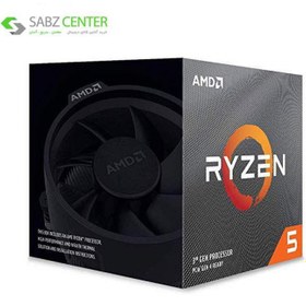 تصویر سی پی یو باکس ای ام دی مدل Ryzen 5 3600X ا AMD Ryzen 5 3600X BOX CPU AMD Ryzen 5 3600X BOX CPU