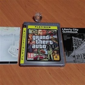 تصویر بازی PS3 GTA IV کلکسیونی با نقشه باز نشده 