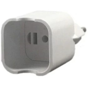 تصویر تبدیل 2 به 2 شارژر آیفون 