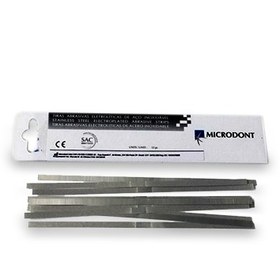 نوار پرداخت آمالگام یک طرفه MicroDont Stainless Steel Abrasive Strip