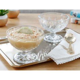 تصویر بستنی خوری انگلیش هوم مدل Rich بسته 2 عددی ENGLISH HOME Rich glass 2 set cup