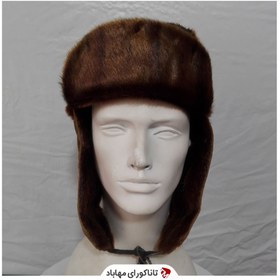 تصویر کلاه خزدار قهوه ای روسی ا Russian hat Russian hat
