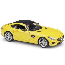 تصویر ماکت مرسدس بنز ای ام جی مشکی مایستو(Mercedes Benz AMG GT Maisto) 