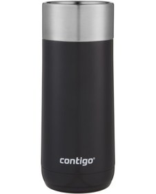 تصویر Contigo لوکس حرارتی، فلاسک قمقمه، استیل ضد زنگ- جام سفر 360 میلی لیتری Autoseal™ Licorice 2104541 