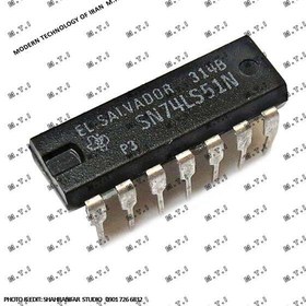تصویر آی سی تی تی ال SN74LS51N 