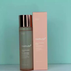 تصویر تونر جوانساز مدی کیوب مدل Triple Collagen ظرفیت ۱۴۰ میل 