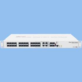 تصویر سوئیچ روتر میکروتیک CRS328-4C-20S-4S+RM Mikrotik CRS328-4C-20S-4S+RM Cloud Router Switch