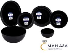 تصویر سرویس آرکوپال لومینارک فرانسه اصلی 6 نفره رنگ مشکی 