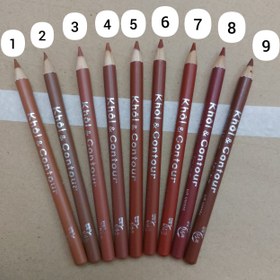 تصویر خط لب مدادی ویولت 