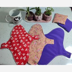 تصویر پد بهداشتی پارچه ای Zipak سایز لارج L 