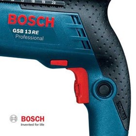 تصویر دریل چکشی بوش مدل GSB13RE سه نظام اتوماتیک ۶۵۰ وات 