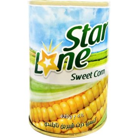 تصویر کنسرو ذرت شیرین ۴۲۰ گرم 