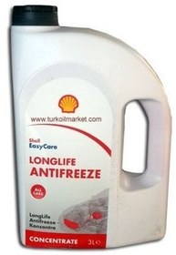 تصویر ضدیخ قرمز LONGLIFE ضد یخ 3 لیتری شل اورحینال Shell 