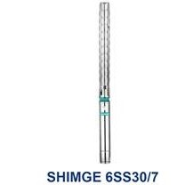 تصویر پمپ شناور 3 اینچ 78 متری 3 فاز شیمجه 6SS30/7 آبدهی بالا پروانه استیل 6SS30/7 Shimge submersible pump for deep well