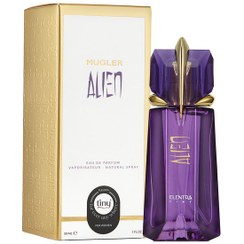 تصویر عطر جیبی زنانه النترا تاینی مدل Mugler Alien حجم 30 میلی لیتر 