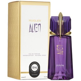 تصویر عطر جیبی زنانه النترا تاینی مدل Mugler Alien حجم 30 میلی لیتر 