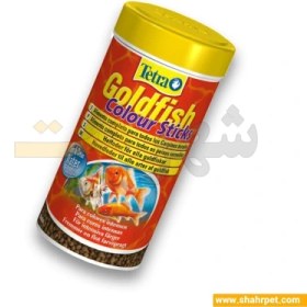 تصویر غذای افزایش رنگ ماهی گلدفیش تترا Tetra Goldfish Colour Stick