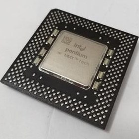 تصویر پردازنده سرامیکی CPU INTEL Pentium MMX 233 SL27S 