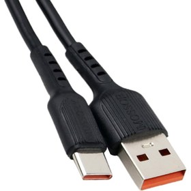 تصویر کابل تایپ سی فست شارژ Mossory M101T Type C fast charging cable Mossory M101T