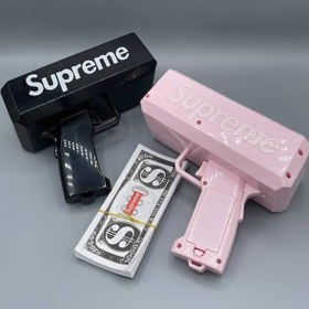 تصویر تفنگ پرتاب پول Supreme مدل Money Gun 