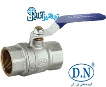 تصویر شیر غیر گازی دنده زرد برنجی DN-14L سایز 2 اینچ دی ان 