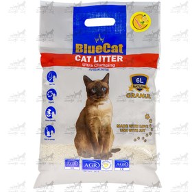 تصویر خاک گربه برند بلو کت Blue cat cat litter