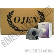 تصویر ماسک سوپاپ دار n95 اوژن طوسی ffp2 کارتن 240 عددی 
