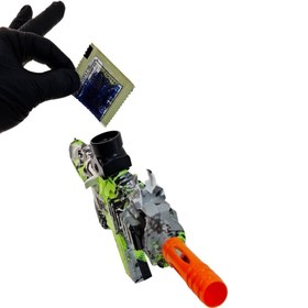 تصویر تفنگ شارژی تیر ژله ای گرافیکی کد اچ 11 دی خارجی 48 