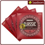 تصویر سیم گیتار داداریو CLASSIC صورتی 