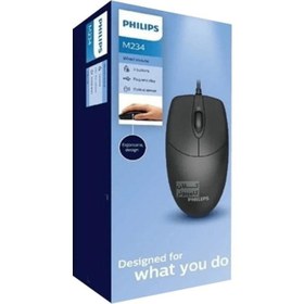 تصویر ماوس سیمی فیلیپس Philips M234 