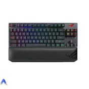 تصویر کیبورد بی سیم گیمینگ ایسوس ROG Strix Scope RX TKL Deluxe 