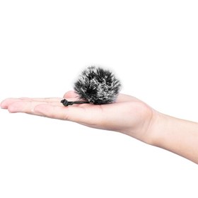 تصویر بادگیر میکروفون کامیکا مدل CVM-MF1 COMICA CVM-MF1 Wind Muff for Compact Lavalier Mics