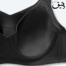 تصویر نیمتنه ورزشی بروکس Brooks Dare underwire مشکی BROOKS Drave UNDERWIRE